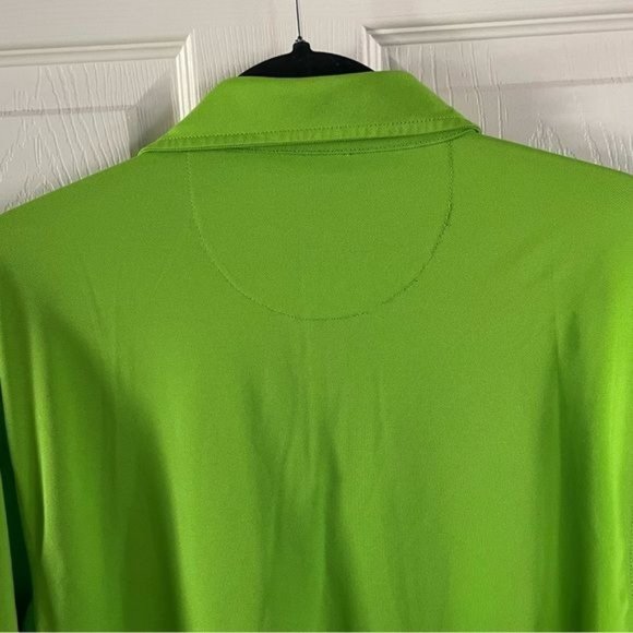 Dunning Golf Lime Green Polo, Sz Large - Picture 11 of 15